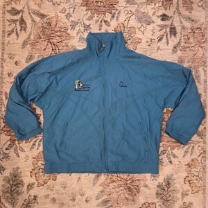 Head Teal Blue Windbreaker Jacket